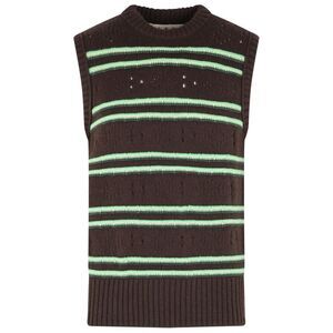 Marni Brown Cashmere Vest Men